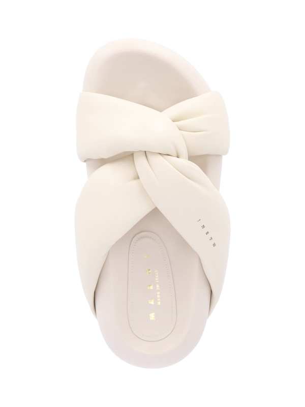 Marni Bubble Sandals - Beige
