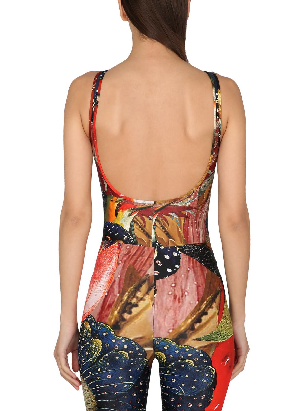 Alexander McQueen Leotard With Print - Image 3 of 4