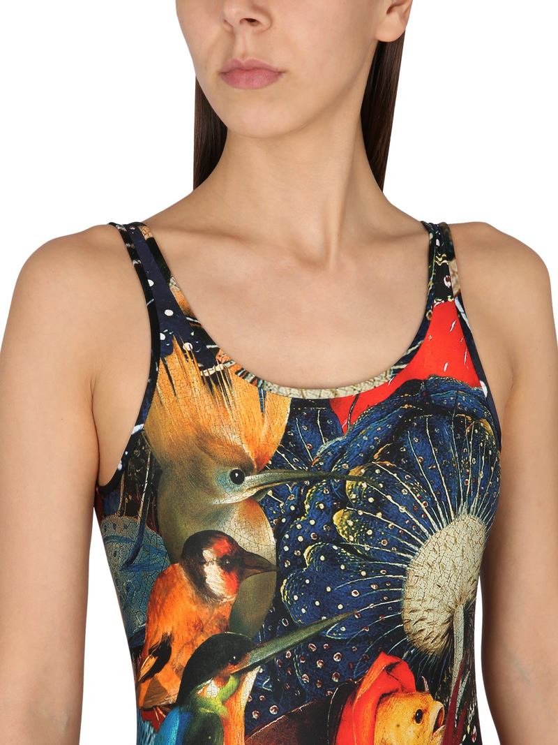 Alexander McQueen Leotard With Print