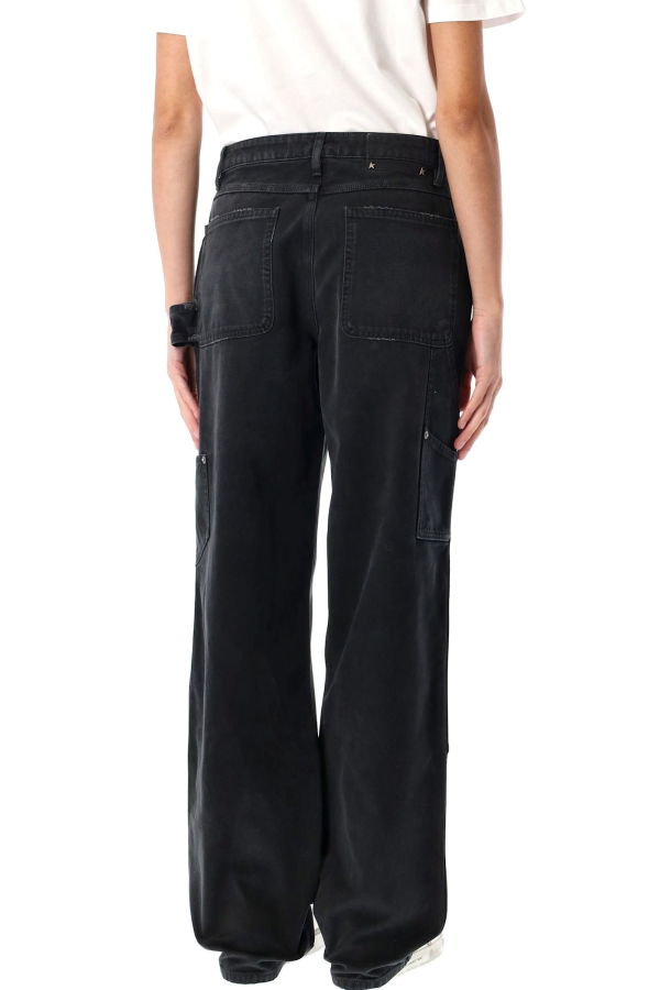 Golden Goose Distressed Marley Painter Pant - Black