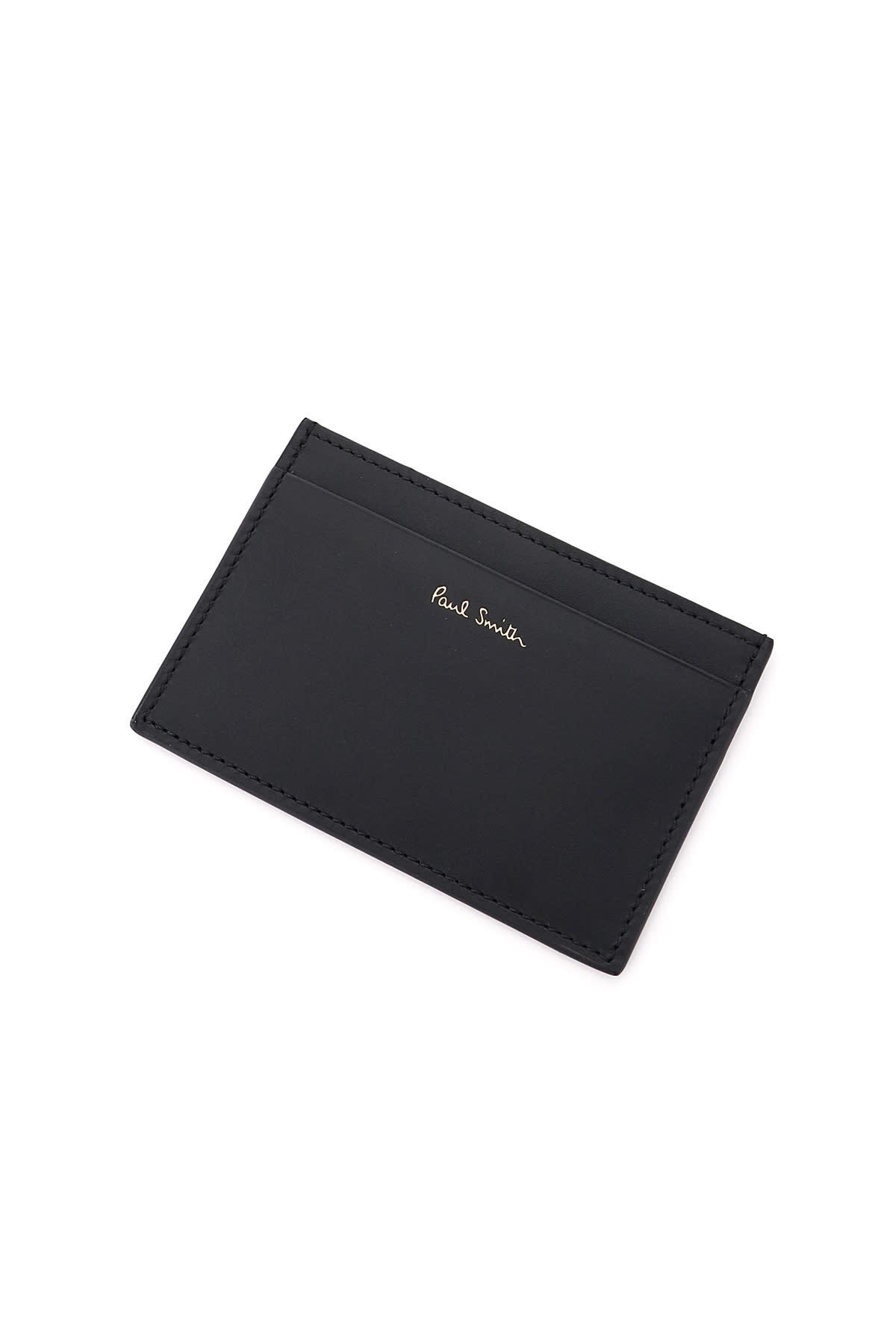 PAUL SMITH Signature Stripe Card Holder - Black - Image 2 of 5