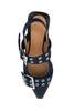 Ganni Slingback Flats - Dark Navy (Blue) - Thumbnail 2