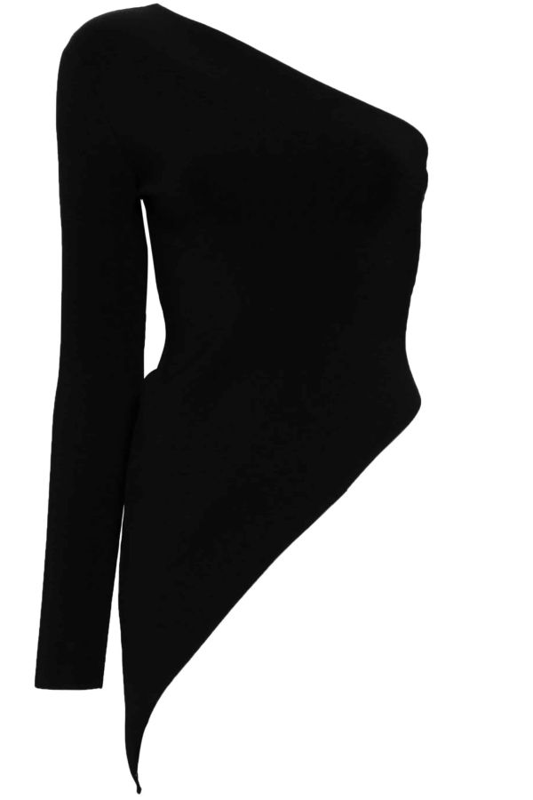 ALEXANDER WANG Asymmetric Top - Black