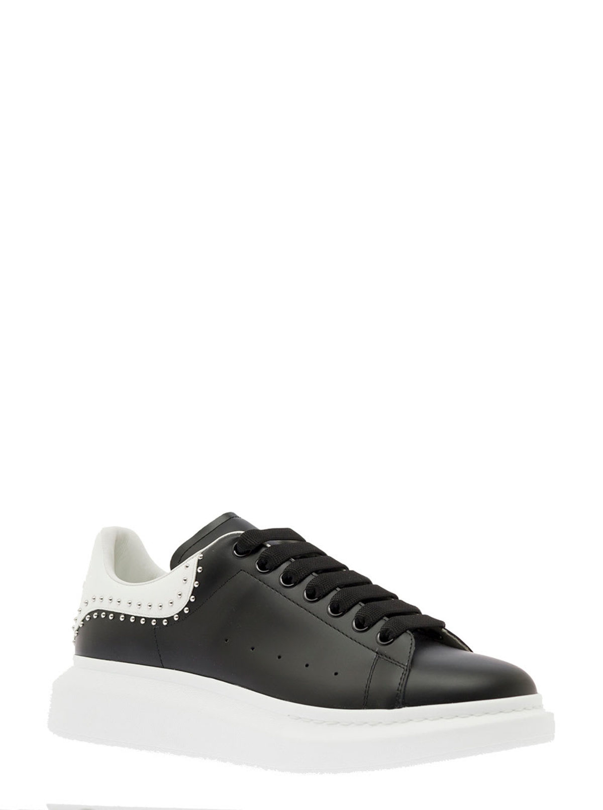 Alexander McQueen Studded Oversized Sneakers - Black - Image 2 of 4
