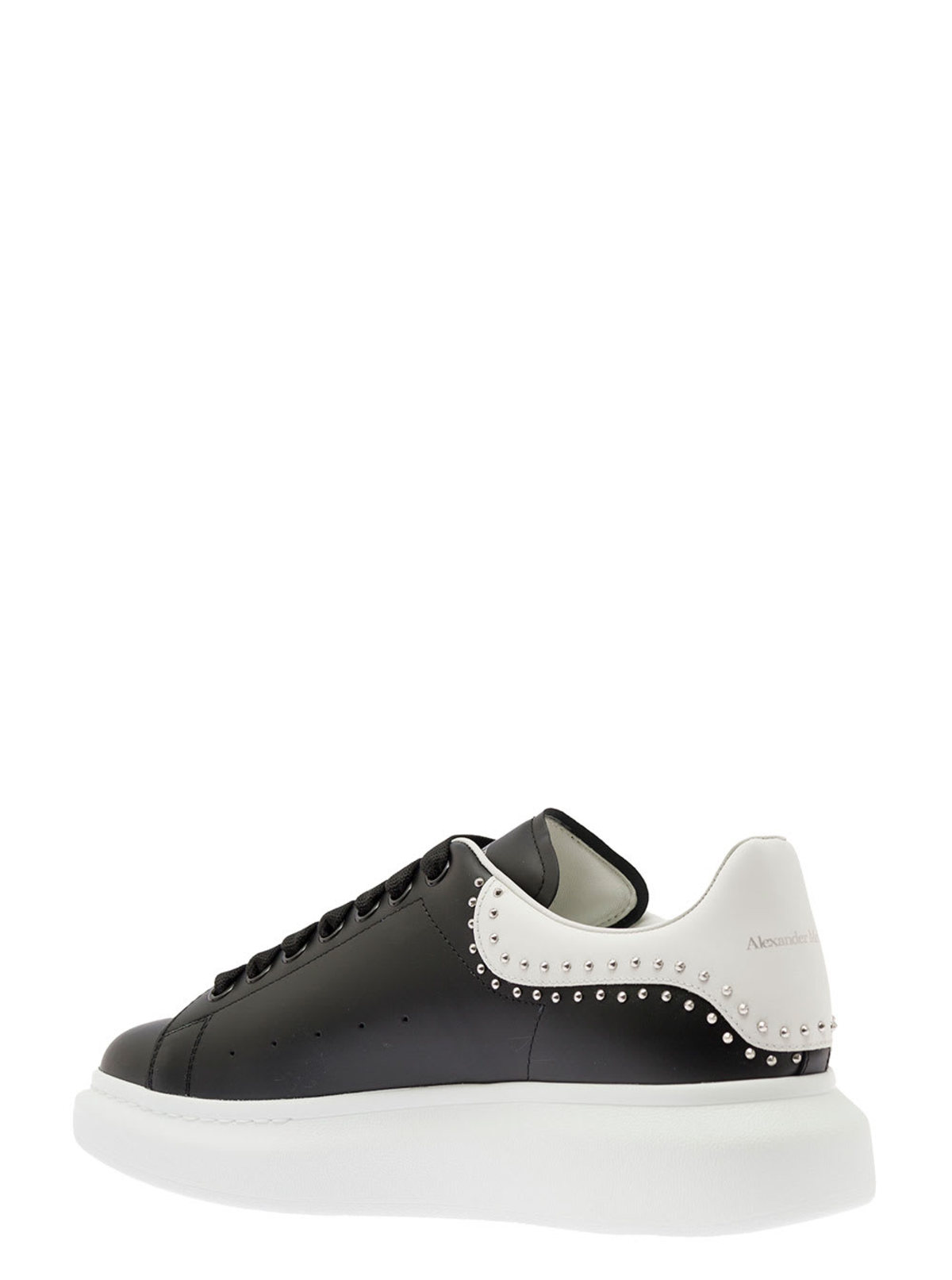 Alexander McQueen Studded Oversized Sneakers - Black - Image 3 of 4