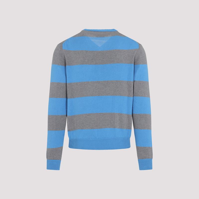 Marni V Neck Sweater - Azure