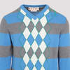 Marni V Neck Sweater - Azure - Thumbnail 5