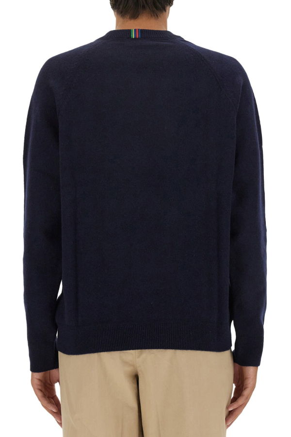 PAUL SMITH PS by Paul Smith Wool Jersey - Blue