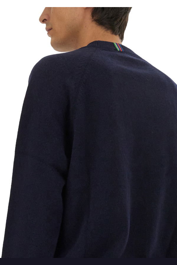 PAUL SMITH PS by Paul Smith Wool Jersey - Blue