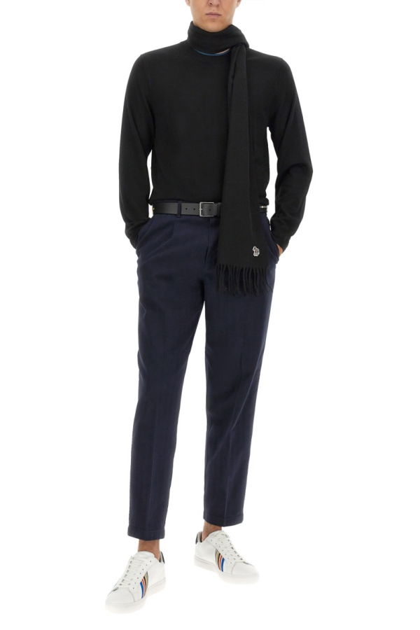 PAUL SMITH PS by Paul Smith Jersey With Logo Jersey - Black