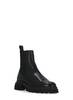 Hogan Round Toe Chelsea Ankle Boots - Black - Thumbnail 3