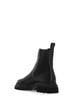 Hogan Round Toe Chelsea Ankle Boots - Black - Thumbnail 4