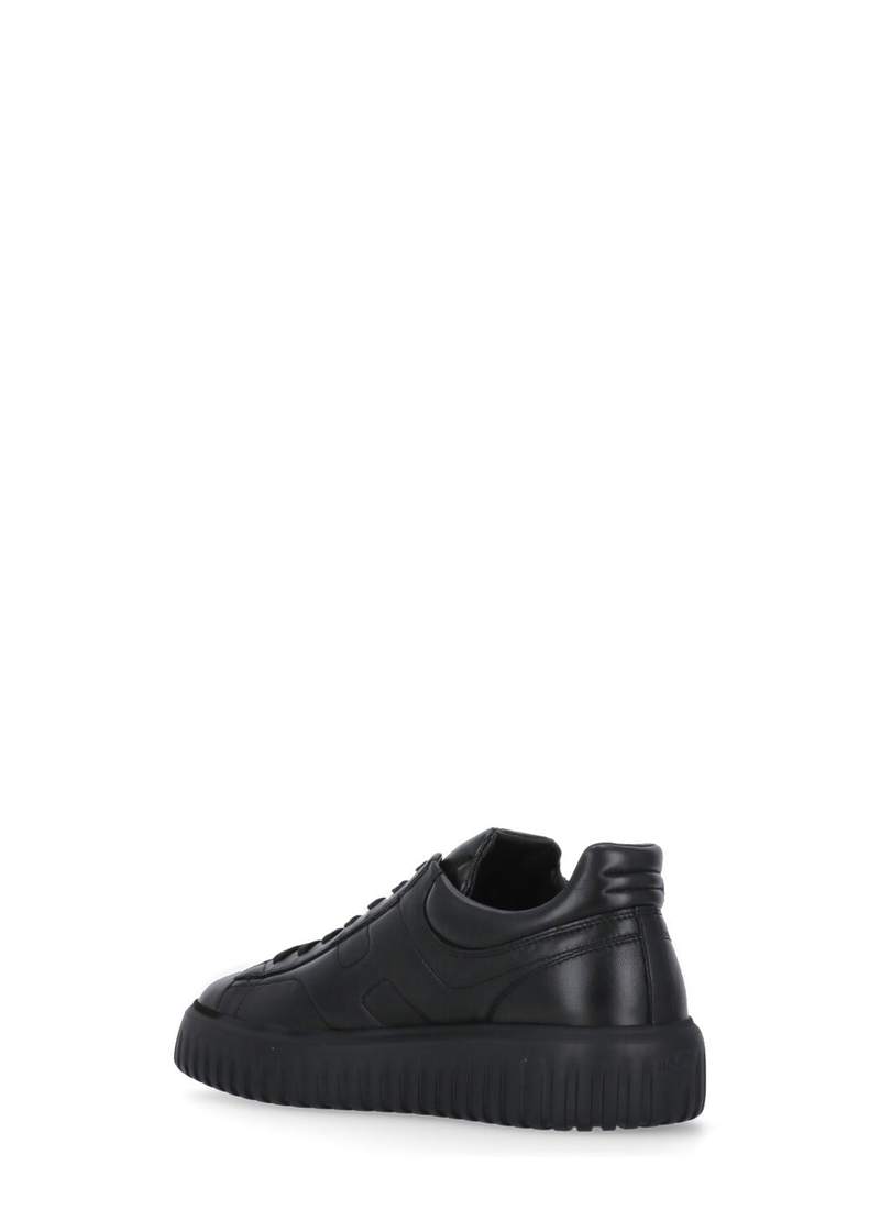 Hogan H-stripes Lace-up Sneakers - Black