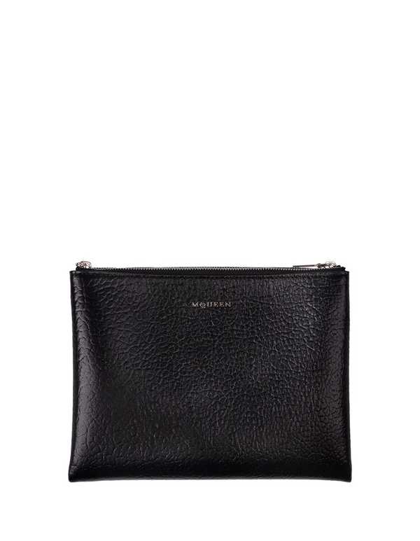 Alexander McQueen Leather Pouch - Black