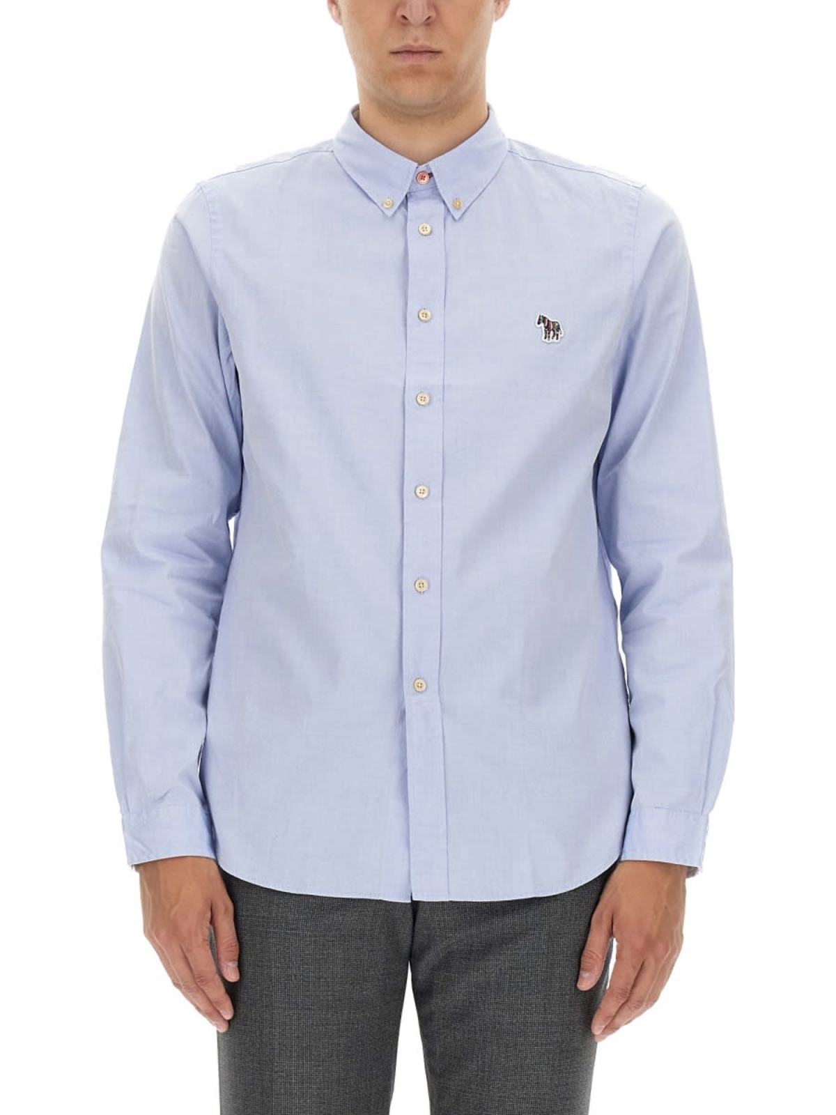 PAUL SMITH PS by Paul Smith Regular Fit Shirt - Blue - Image 1 of 4