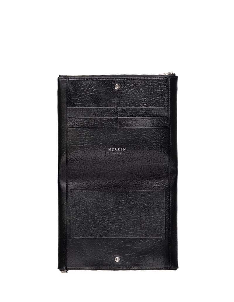 Alexander McQueen Leather Pouch - Black