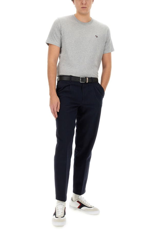 PAUL SMITH Zebra Patch T-shirt - Gray