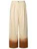 Alanui Bright Hues Wide Leg Denim Jeans - Off-White - Thumbnail 1