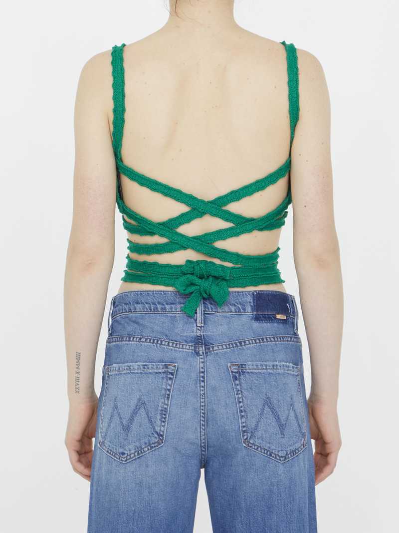 Alanui Palm Springs Bralette - Verde