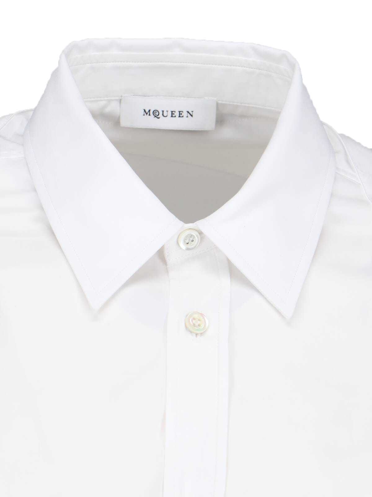 Alexander McQueen Shirt With Harness Arrow Shirt - Opticalwhite - Image 4 of 5