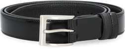 Hogan Leather Belt - Black - Thumbnail 2