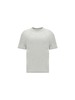 ALEXANDER WANG Essential T-shirt Tee - Light Heather Grey - Thumbnail 1