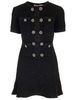 Self-Portrait Black Tweed Mini Dress - Thumbnail 1