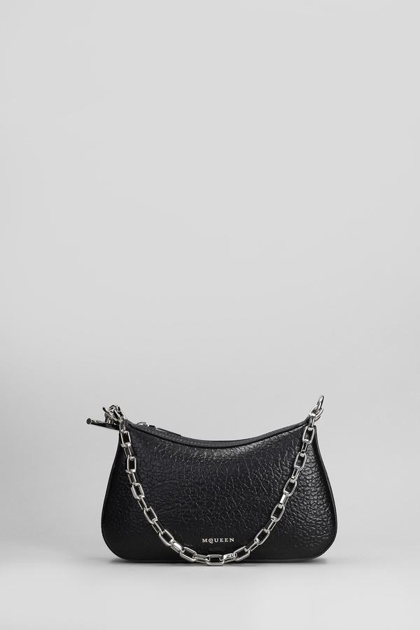 Alexander McQueen Cross-bar Clutch Bag - Black/Silver