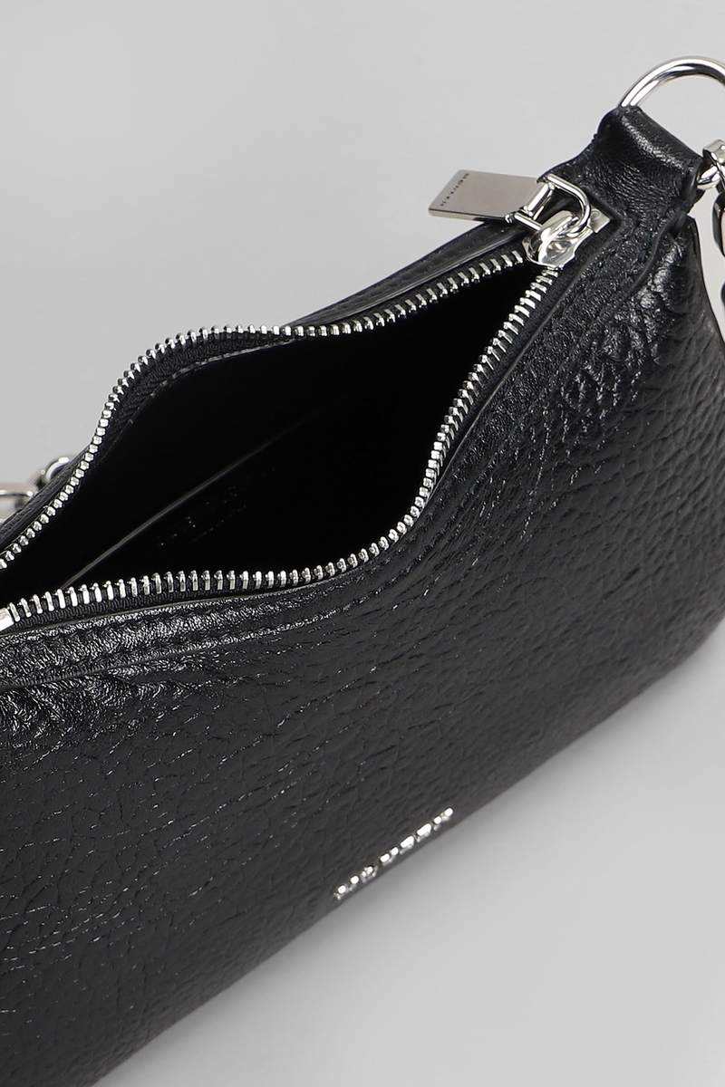 Alexander McQueen Cross-bar Clutch Bag - Black/Silver