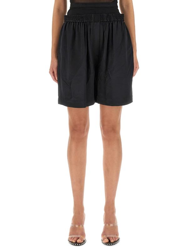 ALEXANDER WANG Layered Boxer Shorts - Black