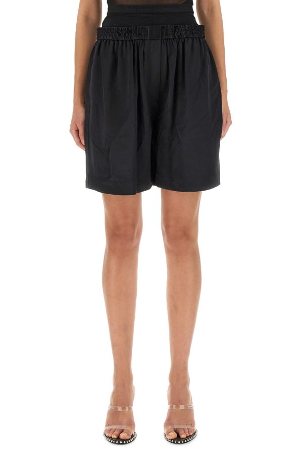 ALEXANDER WANG Layered Boxer Shorts - Black