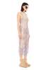 Collina Strada Cypress Dress - Washed Beige Watercolor Roses - Thumbnail 2