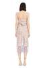 Collina Strada Cypress Dress - Washed Beige Watercolor Roses - Thumbnail 3
