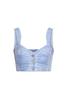 Etro Printed Short Strappy Top - Clear Blue - Thumbnail 1