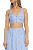 Etro Printed Short Strappy Top - Clear Blue - Thumbnail 2