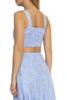 Etro Printed Short Strappy Top - Clear Blue - Thumbnail 3