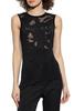 Alexander McQueen Crewneck Sleeveless Top - Black - Thumbnail 2
