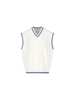 ALEXANDER WANG Jacquard Logo Vest - White - Thumbnail 1