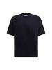 sacai T-shirt With Pockets T-shirt - Navy - Thumbnail 1