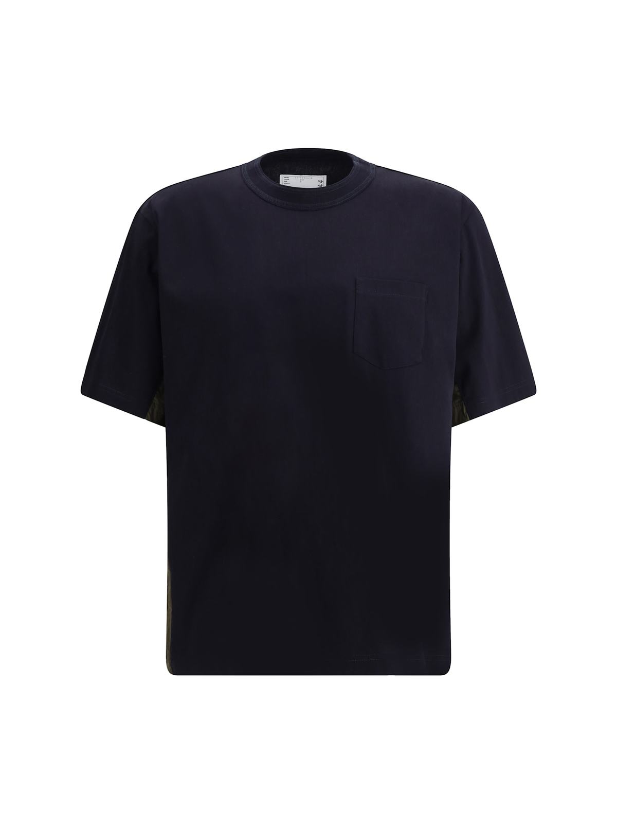 sacai T-shirt With Pockets T-shirt - Navy - Image 1 of 3