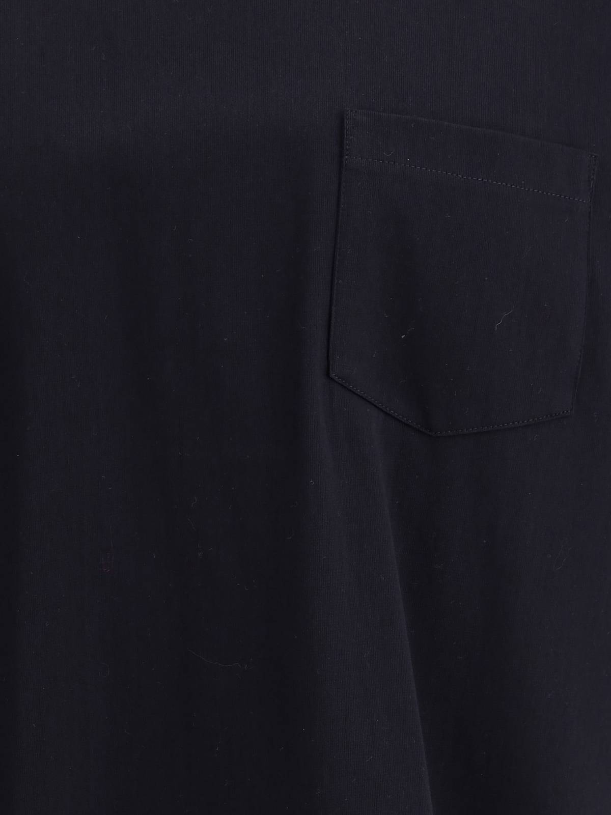 sacai T-shirt With Pockets T-shirt - Navy - Image 3 of 3