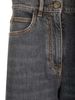 Etro Wide Leg Jeans - Gray - Thumbnail 4