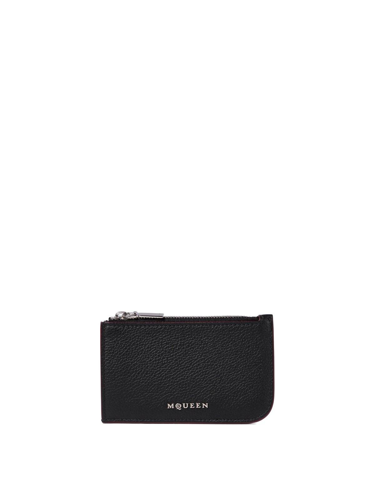 Alexander McQueen Sling Wallet - Black - Image 1 of 4