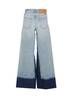 MM6 Maison Margiela Contrast Insert Jeans - Light Blue - Thumbnail 2