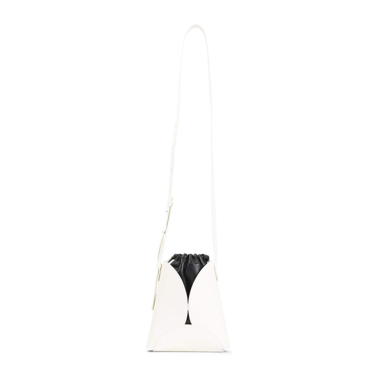 Jil Sander Ellipse Crossbody Bag - Eggshell - Image 2 of 5