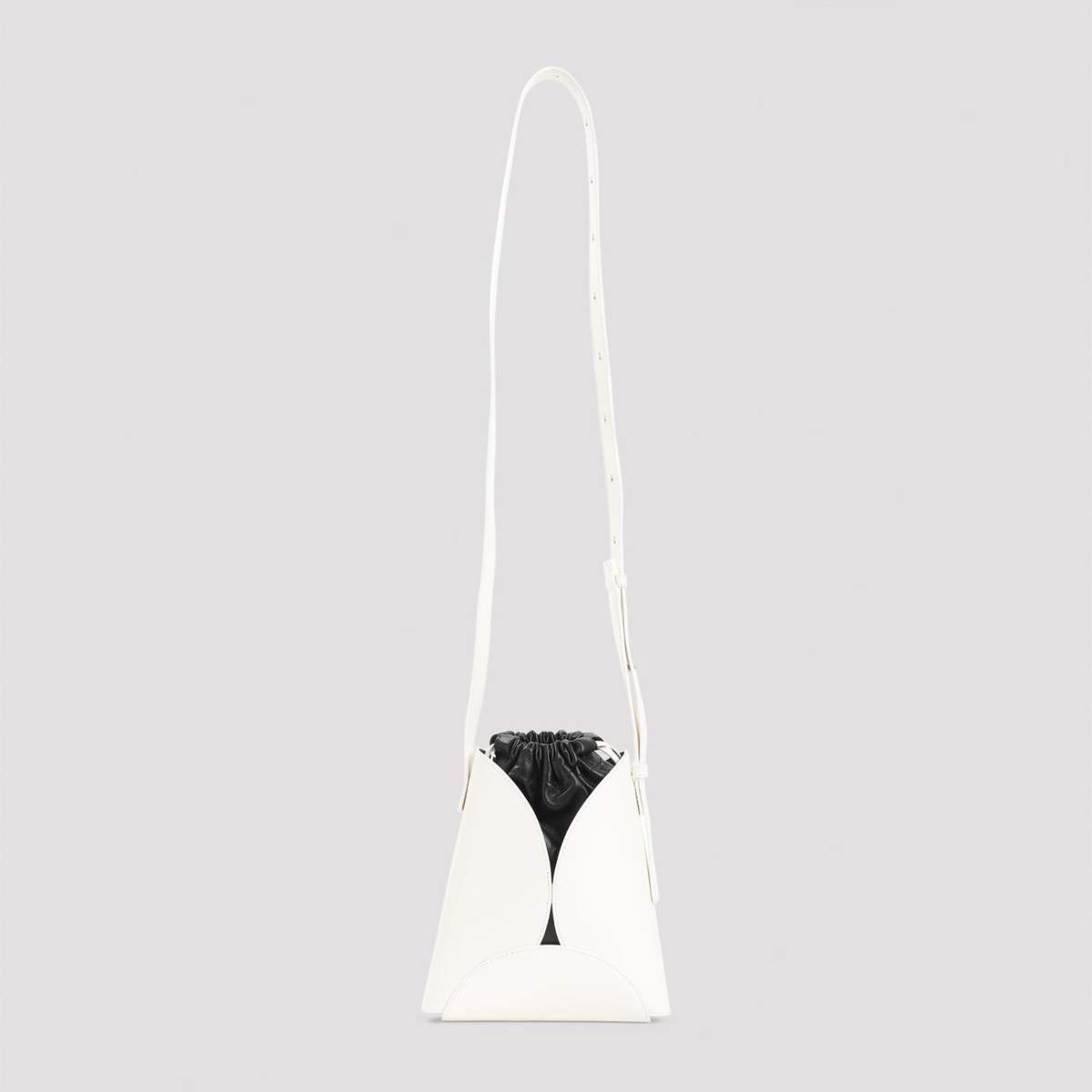 Jil Sander Ellipse Crossbody Bag - Eggshell - Image 4 of 5