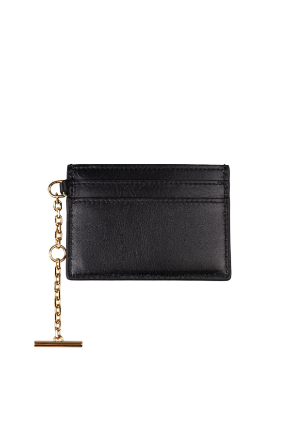 Alexander McQueen Sling Card Holder - Black