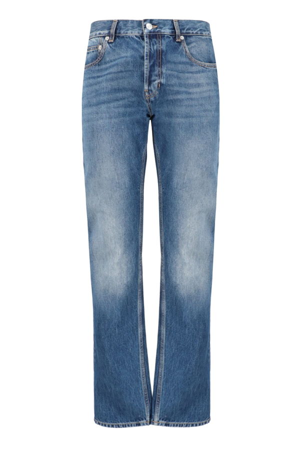 Alexander McQueen With Logo Jeans - Blue