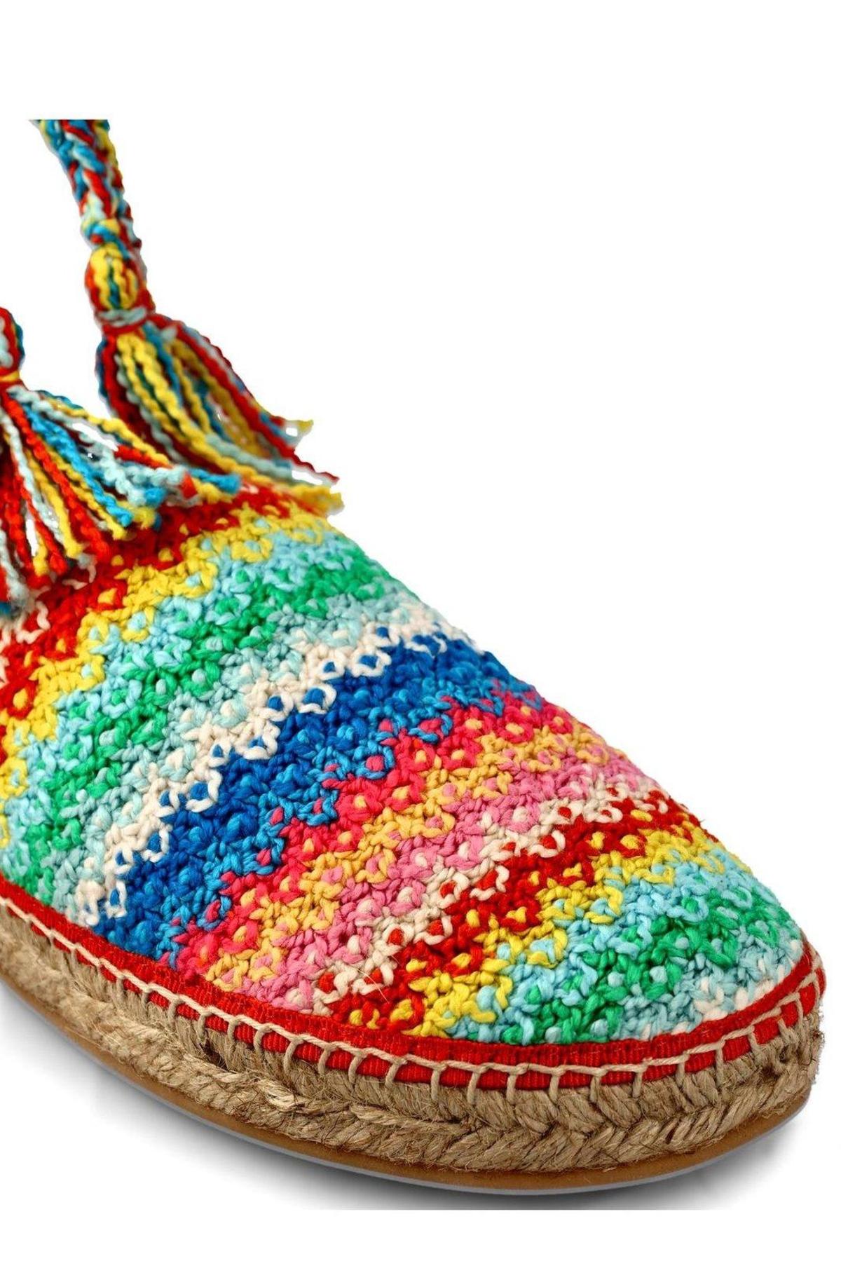 Alanui Over The Rainbow Slip-on Espadrilles - MultiColour - Image 4 of 4