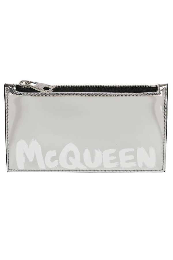 Alexander McQueen Card Holder - Silver